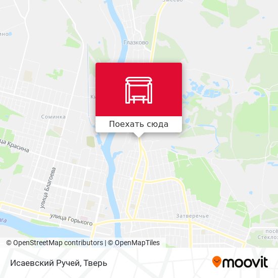 Карта Исаевский Ручей