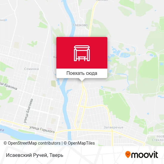 Карта Исаевский Ручей