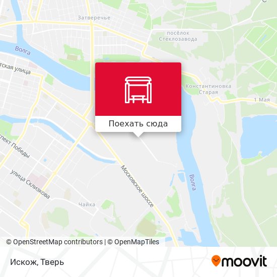 Карта Искож