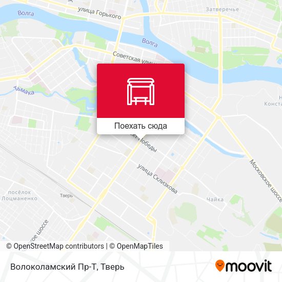 Карта Волоколамский Пр-Т