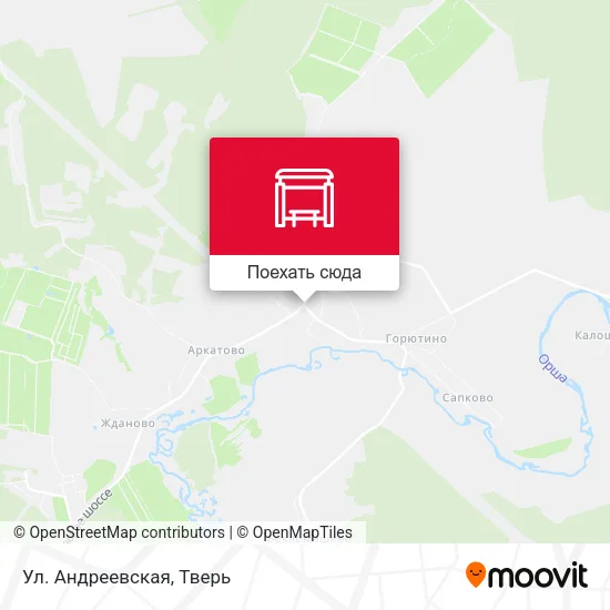 Карта Ул. Андреевская