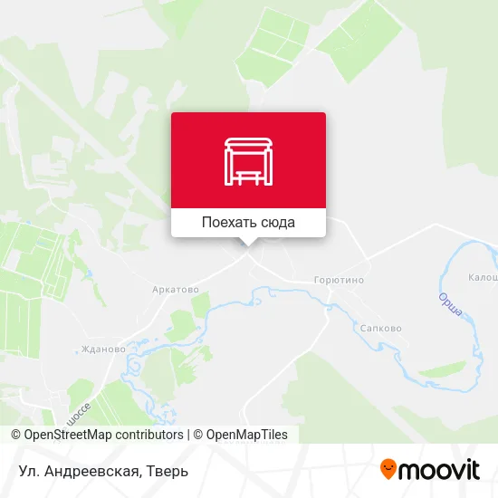 Карта Ул. Андреевская