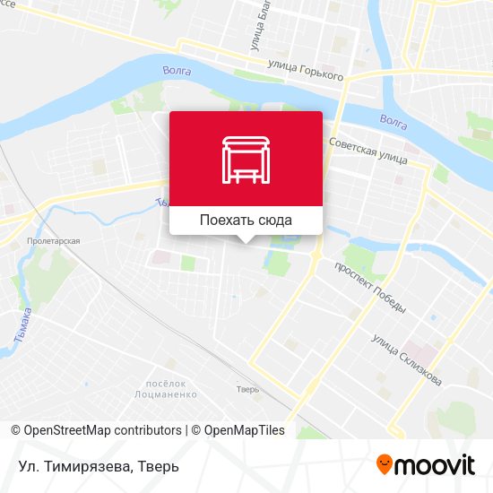 Карта Ул. Тимирязева