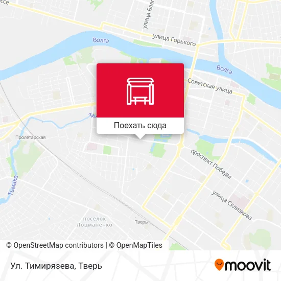 Карта Ул. Тимирязева