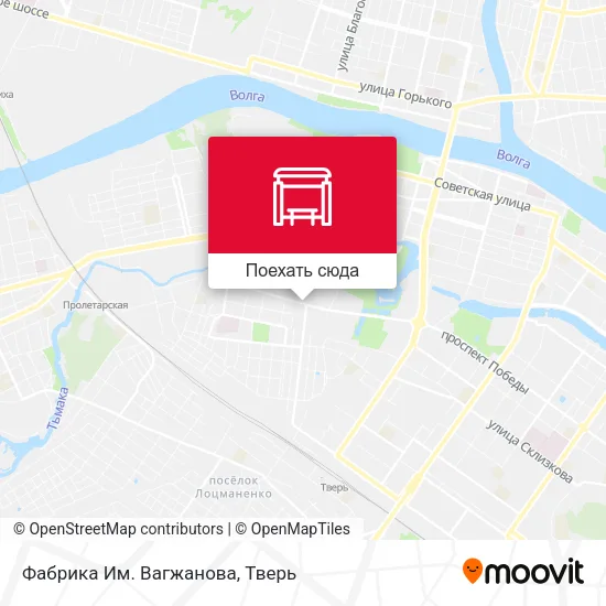 Карта Фабрика Им. Вагжанова