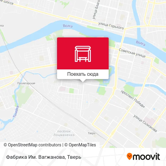 Карта Фабрика Им. Вагжанова