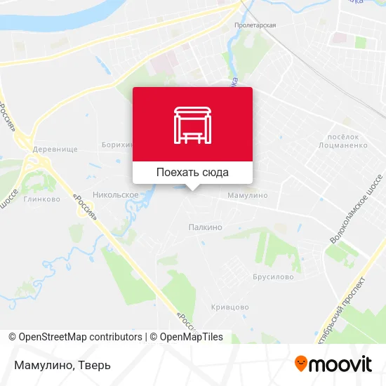 Карта Мамулино