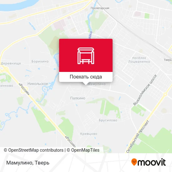 Карта Мамулино