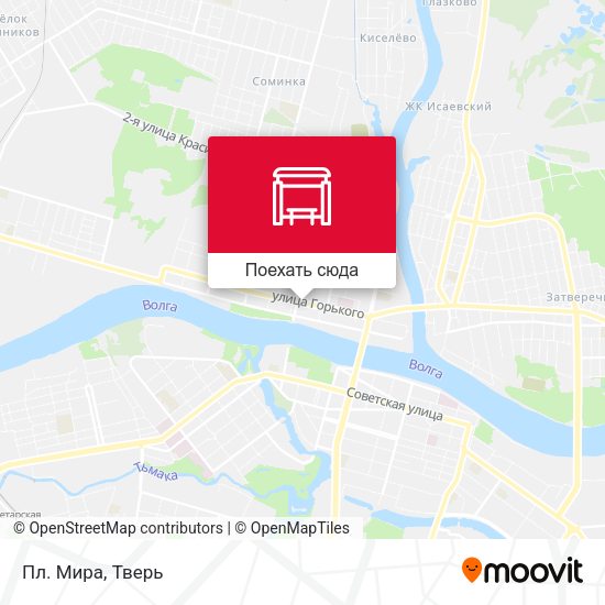 Карта Пл. Мира
