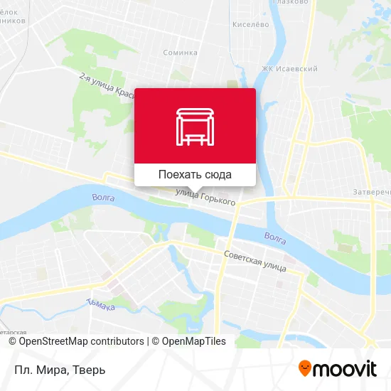 Карта Пл. Мира