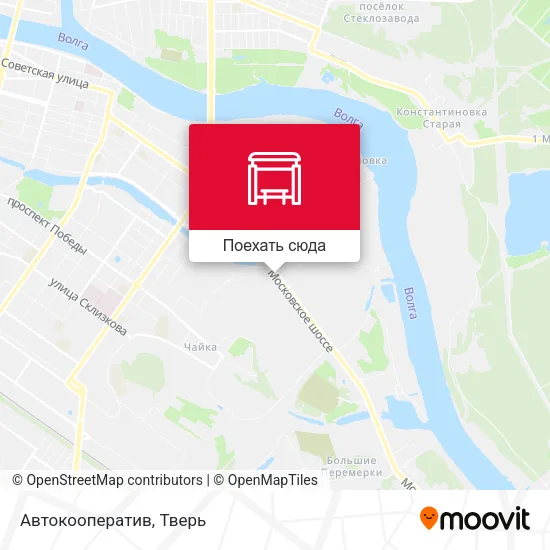 Карта Автокооператив