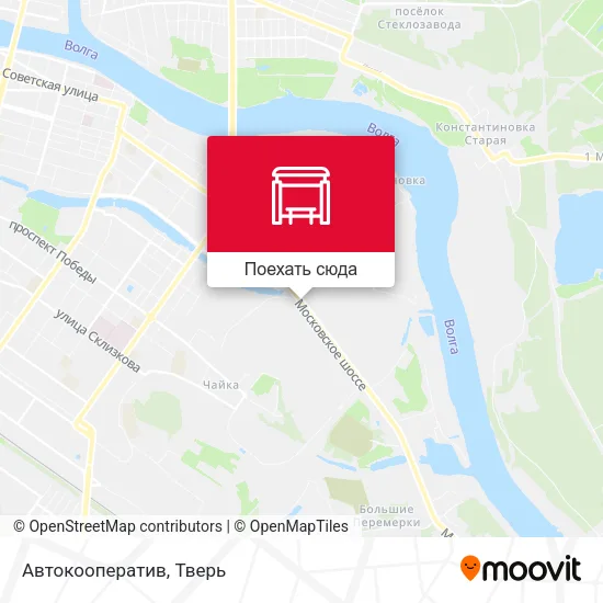 Карта Автокооператив