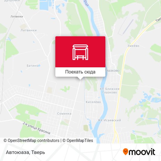 Карта Автоюаза