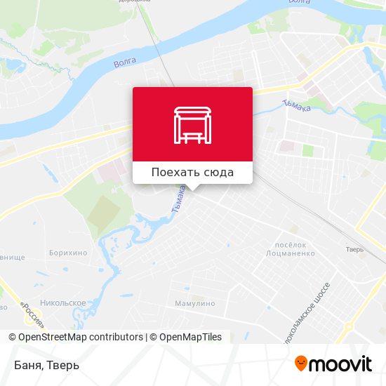 Карта Баня