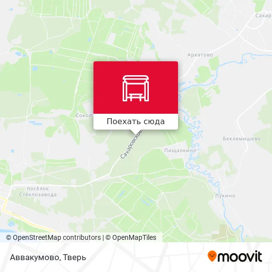 Карта Аввакумово