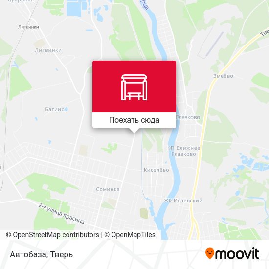 Карта Автобаза