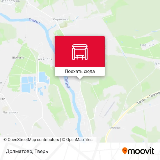 Карта Долматово