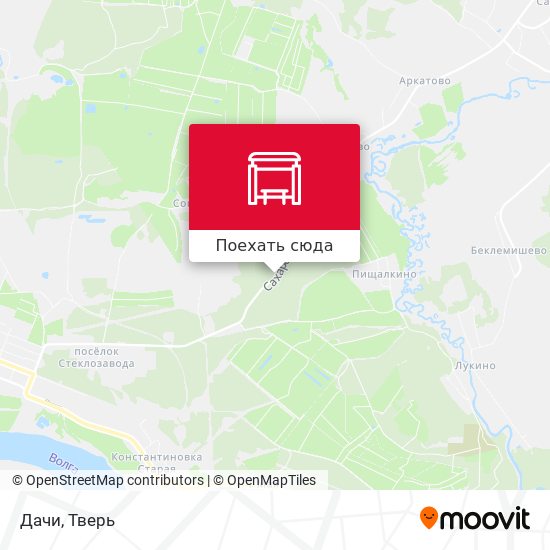 Карта Дачи
