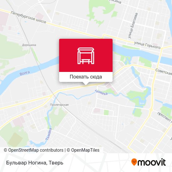 Карта Бульвар Ногина