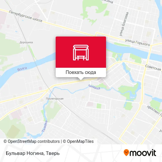 Карта Бульвар Ногина