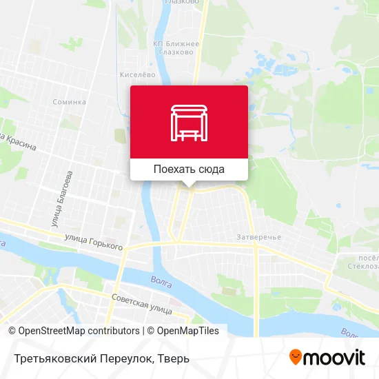 Карта Третьяковский Переулок