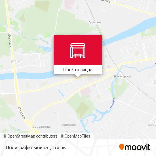 Карта Полиграфкомбинат