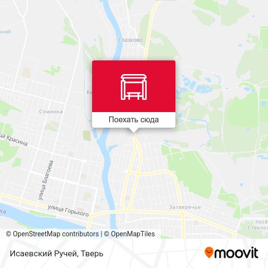 Карта Исаевский Ручей