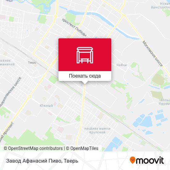 Карта Завод Афанасий Пиво