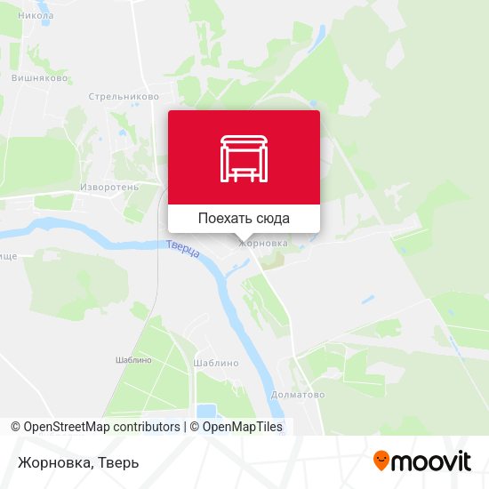 Карта Жорновка