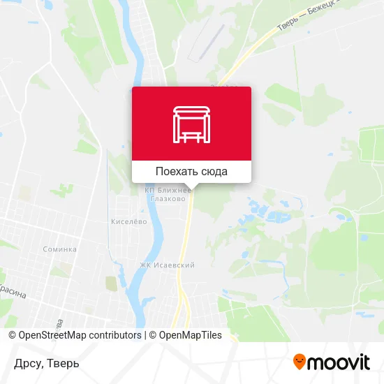 Карта Дрсу