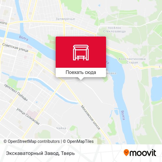 Карта Экскаваторный Завод