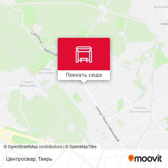Карта Центросвар