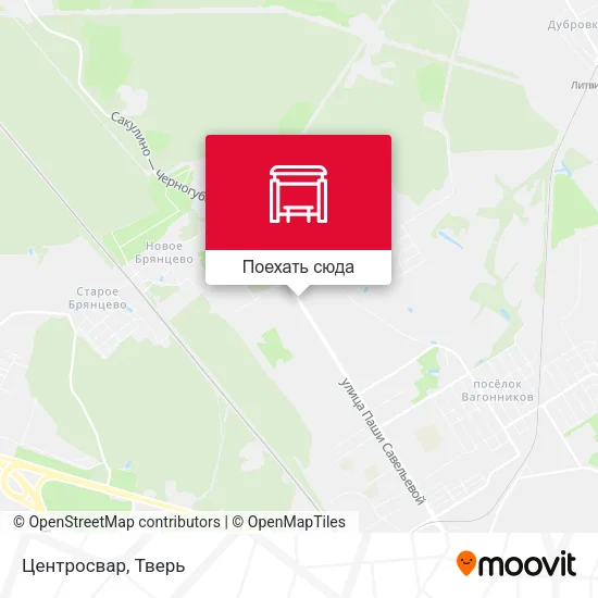 Карта Центросвар