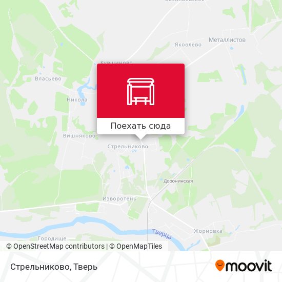 Карта Стрельниково