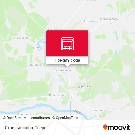 Карта Стрельниково