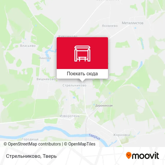Карта Стрельниково