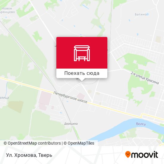 Карта Ул. Хромова