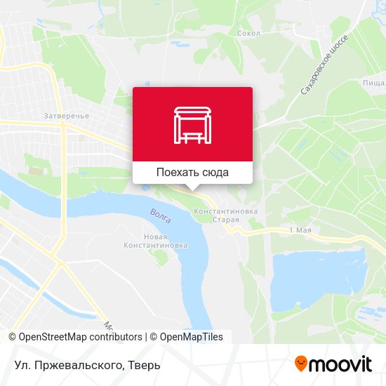 Карта Ул. Пржевальского
