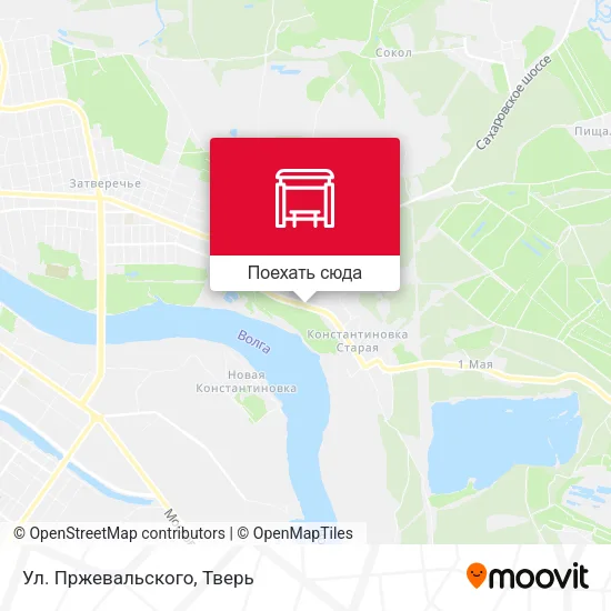 Карта Ул. Пржевальского