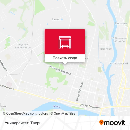 Карта Университет