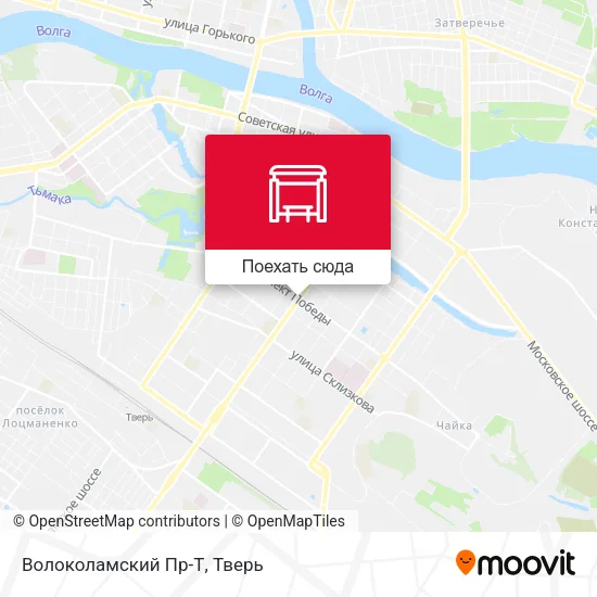 Карта Волоколамский Пр-Т