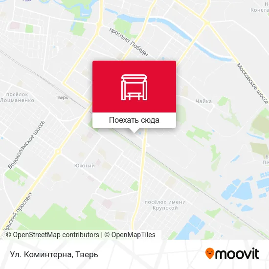 Карта Ул. Коминтерна