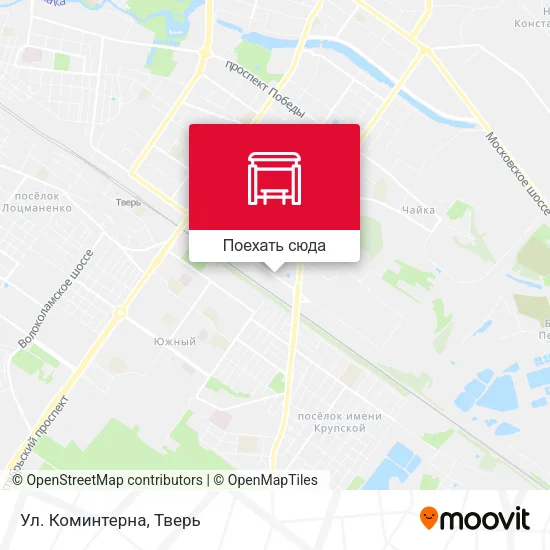 Карта Ул. Коминтерна