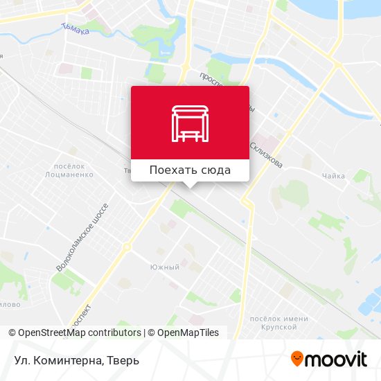 Карта Ул. Коминтерна