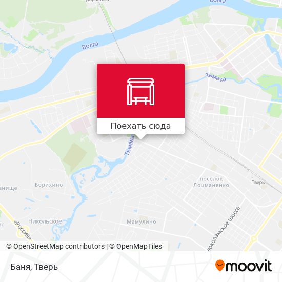 Карта Баня
