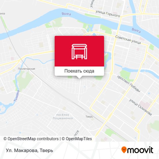 Карта Ул. Макарова