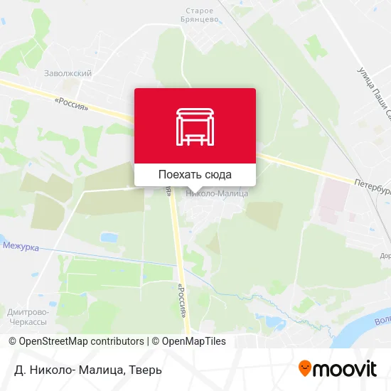 Карта Д. Николо- Малица