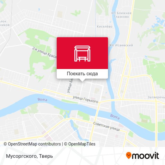 Карта Мусоргского