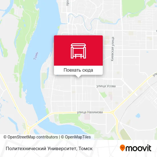 Карта Политехнический Университет