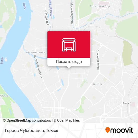 Карта Героев Чубаровцев